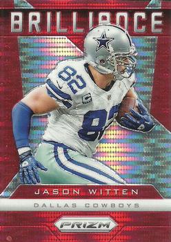 2013 Panini Prizm - Brilliance Prizms Red Pulsar #9 Jason Witten Front