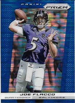 2013 Panini Prizm - Prizms Blue Pulsar #1 Joe Flacco Front