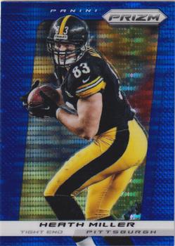 2013 Panini Prizm - Prizms Blue Pulsar #24 Heath Miller Front