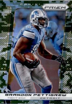 2013 Panini Prizm - Prizms Camo #113 Brandon Pettigrew Front