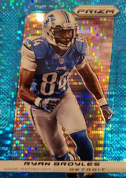 2013 Panini Prizm - Prizms Light Blue Pulsar #110 Ryan Broyles Front