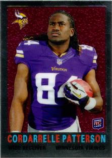 2013 Topps Chrome - 1959 Minis #4 Cordarrelle Patterson Front