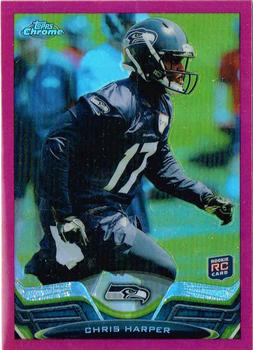 2013 Topps Chrome - Pink Refractors #10 Chris Harper Front