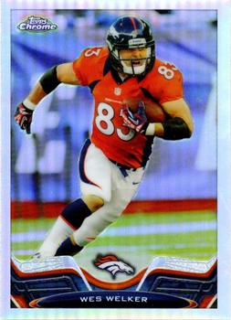 2013 Topps Chrome - Refractors #108 Wes Welker Front