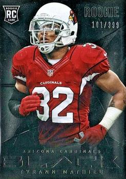 2013 Panini Black #188 Tyrann Mathieu Front