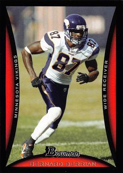 2008 Bowman #84 Bernard Berrian Front