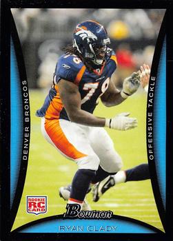 2008 Bowman #111 Ryan Clady Front