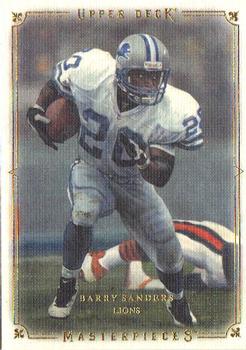 2008 Upper Deck Masterpieces #5 Barry Sanders Front