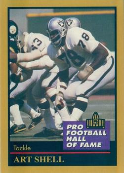 1991 Enor Pro Football HOF #128 Art Shell Front