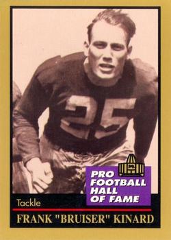 1991 Enor Pro Football HOF #77 Frank 