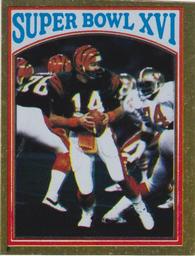 1982 Topps Stickers #8 Super Bowl XVI Front