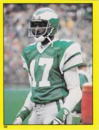 1982 Topps Stickers #98 Harold Carmichael Front
