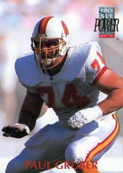 1992 Pro Set Power #74 Paul Gruber Front