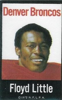 1972 NFLPA Fabric Cards #NNO Floyd Little Front