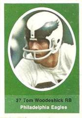 1972 Sunoco Stamps #NNO Tom Woodeshick Front