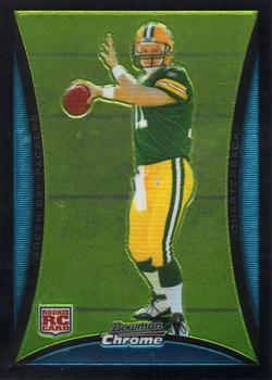 2008 Bowman Chrome #BC57 Brian Brohm Front