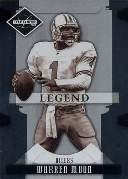 2008 Leaf Limited #193 Warren Moon Front