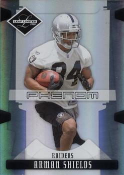 2008 Leaf Limited #209 Arman Shields Front