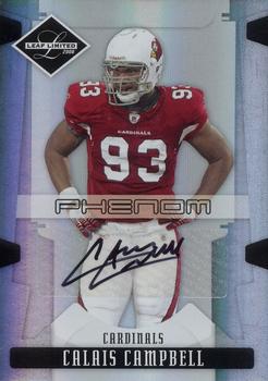 2008 Leaf Limited #213 Calais Campbell Front