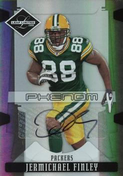 2008 Leaf Limited #245 Jermichael Finley Front