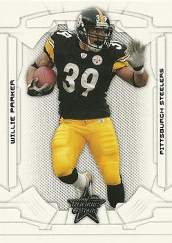 2008 Leaf Rookies & Stars #76 Willie Parker Front