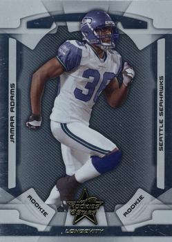 2008 Leaf Rookies & Stars Longevity #142 Jamar Adams Front