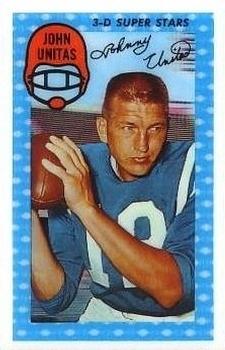 1971 Kellogg's #28 Johnny Unitas  Front