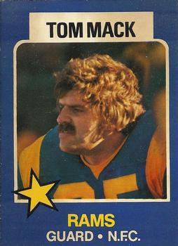 1975 Wonder Bread #7 Tom Mack  Front