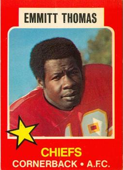 1975 Wonder Bread #2 Emmitt Thomas  Front