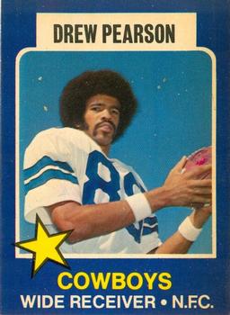 1975 Wonder Bread #11 Drew Pearson  Front