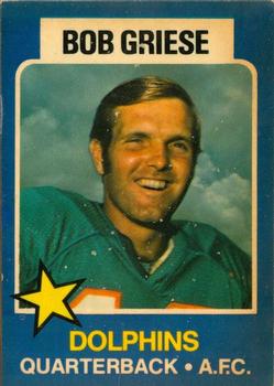 1975 Wonder Bread #13 Bob Griese  Front