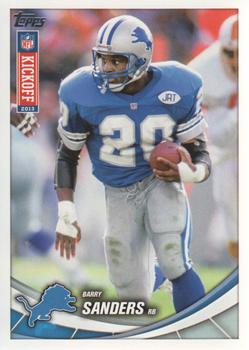 2013 Topps Kickoff #43 Barry Sanders Front