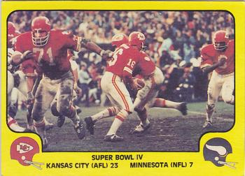 1978 Fleer Team Action #60 Super Bowl IV Front