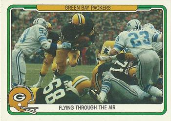 1982 Fleer Team Action #19 Flying Through the Air Front