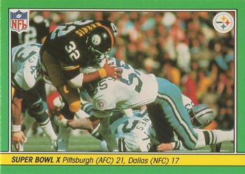 1984 Fleer Team Action #66 Super Bowl X Front