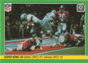 1984 Fleer Team Action #68 Super Bowl XII Front