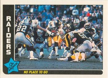 1985 Fleer Team Action #38 No Place to Go Front