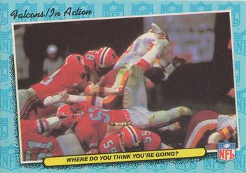 1986 Fleer Team Action #3 Where Do You Think You're Going? Front
