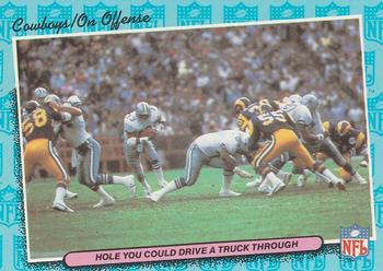 1986 Fleer Team Action #16 Hole You Could Drive a Truck Through Front