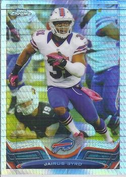 2013 Topps Chrome - Prism Refractors #61 Jairus Byrd Front