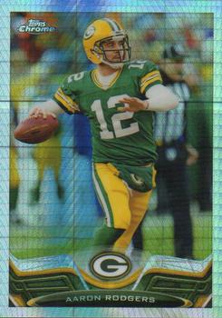 2013 Topps Chrome - Prism Refractors #150 Aaron Rodgers Front