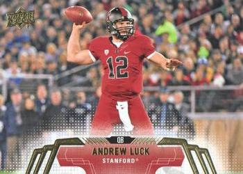 2014 Upper Deck #1 Andrew Luck Front