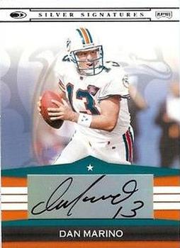 2008 Donruss Playoff Silver Signatures #SS-DM Dan Marino Front