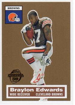 2005 Topps Turn Back the Clock #20 Braylon Edwards Front