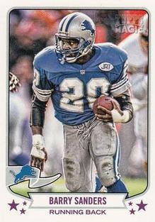 2013 Topps Magic - Mini #55 Barry Sanders Front