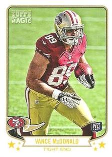 2013 Topps Magic - Mini #85 Vance McDonald Front