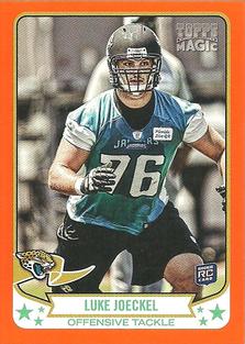 2013 Topps Magic - Mini Orange Border #95 Luke Joeckel Front