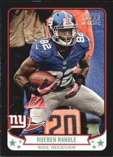 2013 Topps Magic - Mini Black Border #254 Rueben Randle Front