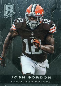 2013 Panini Spectra #24 Josh Gordon Front