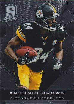 2013 Panini Spectra #77 Antonio Brown Front